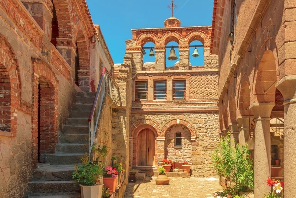 Monastero Ypsilou Mantamados, Lesbo (Grecia)